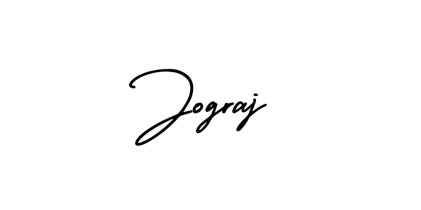 The best way (AmerikaSignatureDemo-Regular) to make a short signature is to pick only two or three words in your name. The name Jograj include a total of six letters. For converting this name. Jograj signature style 3 images and pictures png