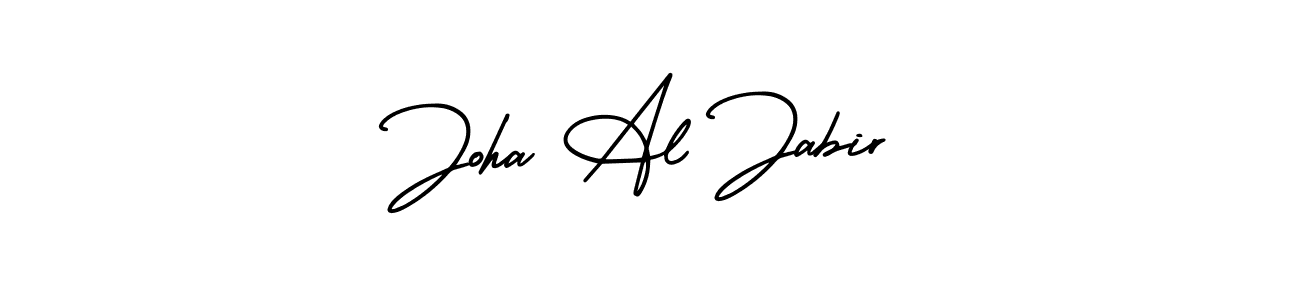 Make a short Joha Al Jabir signature style. Manage your documents anywhere anytime using AmerikaSignatureDemo-Regular. Create and add eSignatures, submit forms, share and send files easily. Joha Al Jabir signature style 3 images and pictures png