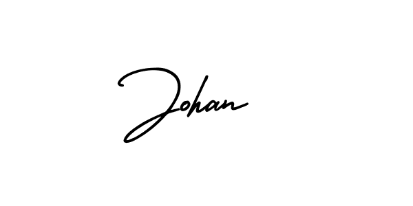 Similarly AmerikaSignatureDemo-Regular is the best handwritten signature design. Signature creator online .You can use it as an online autograph creator for name Johan . Johan  signature style 3 images and pictures png