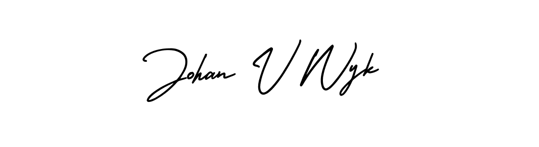 if you are searching for the best signature style for your name Johan V Wyk. so please give up your signature search. here we have designed multiple signature styles  using AmerikaSignatureDemo-Regular. Johan V Wyk signature style 3 images and pictures png