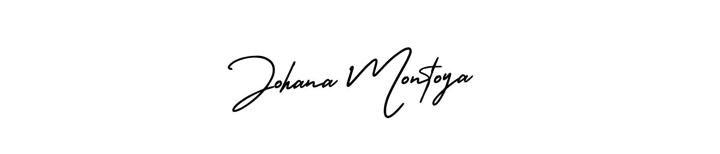 How to make Johana Montoya signature? AmerikaSignatureDemo-Regular is a professional autograph style. Create handwritten signature for Johana Montoya name. Johana Montoya signature style 3 images and pictures png