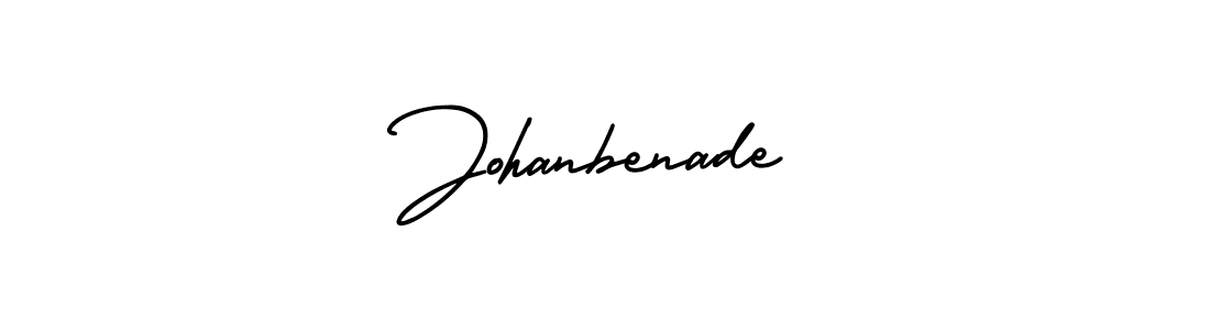 This is the best signature style for the Johanbenade name. Also you like these signature font (AmerikaSignatureDemo-Regular). Mix name signature. Johanbenade signature style 3 images and pictures png