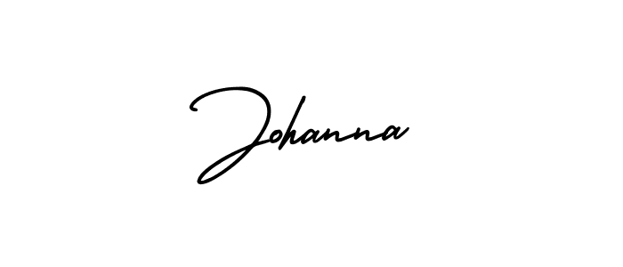 Make a beautiful signature design for name Johanna. With this signature (AmerikaSignatureDemo-Regular) style, you can create a handwritten signature for free. Johanna signature style 3 images and pictures png