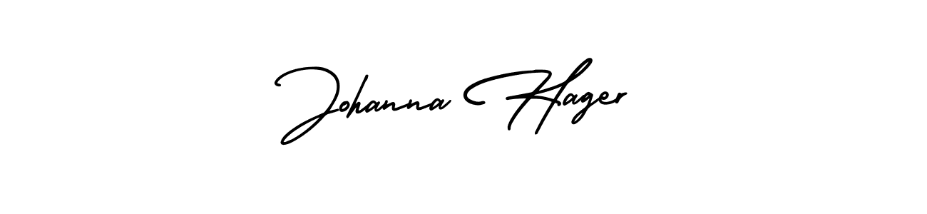 How to make Johanna Hager signature? AmerikaSignatureDemo-Regular is a professional autograph style. Create handwritten signature for Johanna Hager name. Johanna Hager signature style 3 images and pictures png