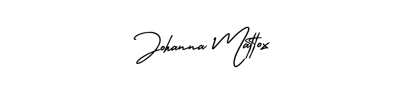 Best and Professional Signature Style for Johanna Mattox. AmerikaSignatureDemo-Regular Best Signature Style Collection. Johanna Mattox signature style 3 images and pictures png