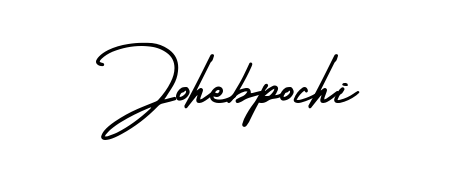 Give your name Johebpochi an exquisite flair with the AmerikaSignatureDemo-Regular script font. Ideal for contracts, resumes, and formal letterheads. Johebpochi signature style 3 images and pictures png
