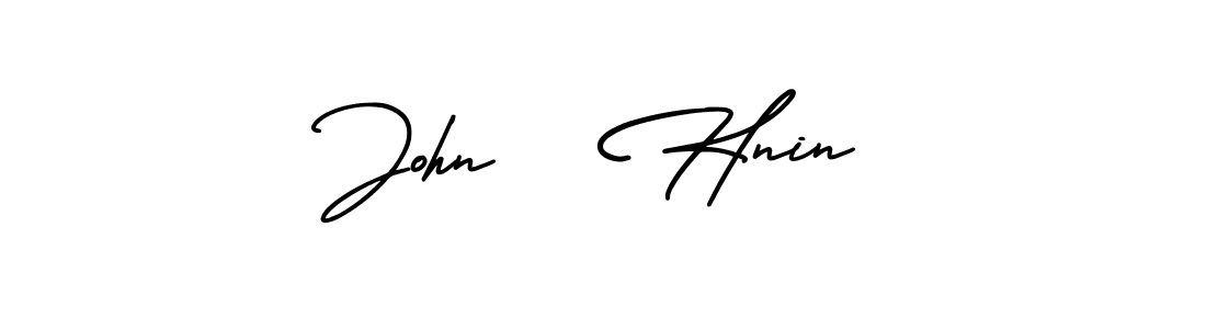 Also You can easily find your signature by using the search form. We will create John   Hnin name handwritten signature images for you free of cost using AmerikaSignatureDemo-Regular sign style. John   Hnin signature style 3 images and pictures png