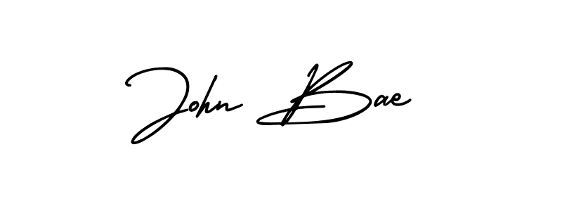 Check out images of Autograph of John Bae name. Actor John Bae Signature Style. AmerikaSignatureDemo-Regular is a professional sign style online. John Bae signature style 3 images and pictures png