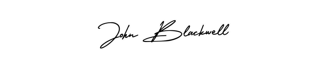 How to make John Blackwell signature? AmerikaSignatureDemo-Regular is a professional autograph style. Create handwritten signature for John Blackwell name. John Blackwell signature style 3 images and pictures png