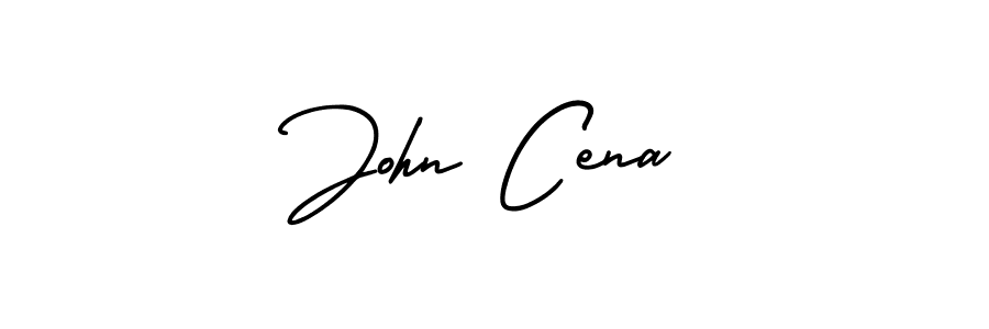 You should practise on your own different ways (AmerikaSignatureDemo-Regular) to write your name (John Cena) in signature. don't let someone else do it for you. John Cena signature style 3 images and pictures png