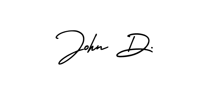Make a beautiful signature design for name John D.. Use this online signature maker to create a handwritten signature for free. John D. signature style 3 images and pictures png