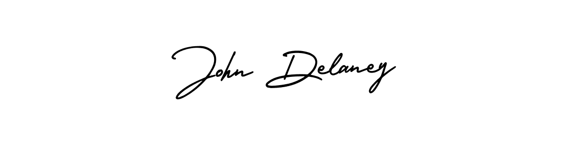 Make a beautiful signature design for name John Delaney. With this signature (AmerikaSignatureDemo-Regular) style, you can create a handwritten signature for free. John Delaney signature style 3 images and pictures png