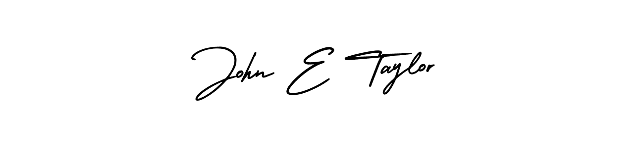 How to Draw John E Taylor signature style? AmerikaSignatureDemo-Regular is a latest design signature styles for name John E Taylor. John E Taylor signature style 3 images and pictures png