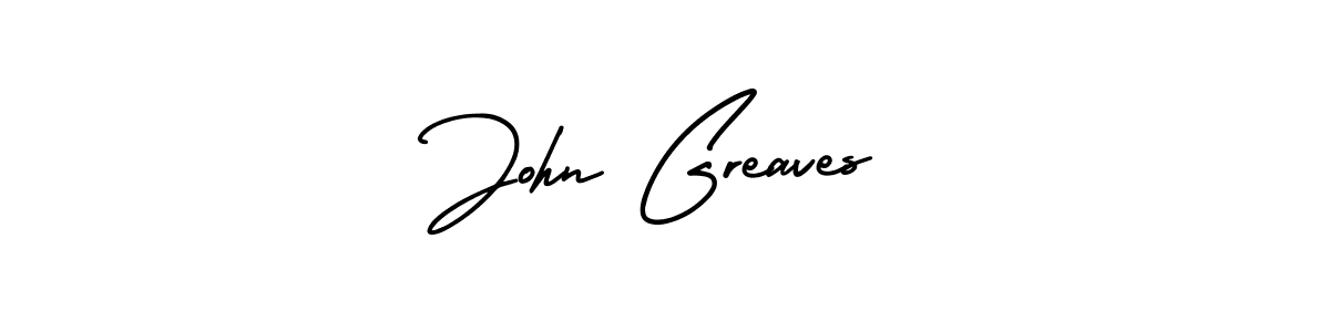 AmerikaSignatureDemo-Regular is a professional signature style that is perfect for those who want to add a touch of class to their signature. It is also a great choice for those who want to make their signature more unique. Get John Greaves name to fancy signature for free. John Greaves signature style 3 images and pictures png