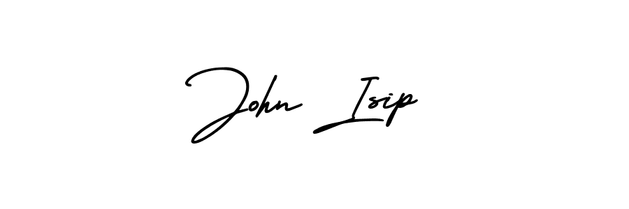 Create a beautiful signature design for name John Isip. With this signature (AmerikaSignatureDemo-Regular) fonts, you can make a handwritten signature for free. John Isip signature style 3 images and pictures png