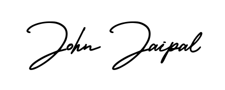 How to make John Jaipal name signature. Use AmerikaSignatureDemo-Regular style for creating short signs online. This is the latest handwritten sign. John Jaipal signature style 3 images and pictures png