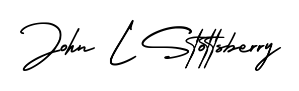 Use a signature maker to create a handwritten signature online. With this signature software, you can design (AmerikaSignatureDemo-Regular) your own signature for name John L Stottsberry. John L Stottsberry signature style 3 images and pictures png