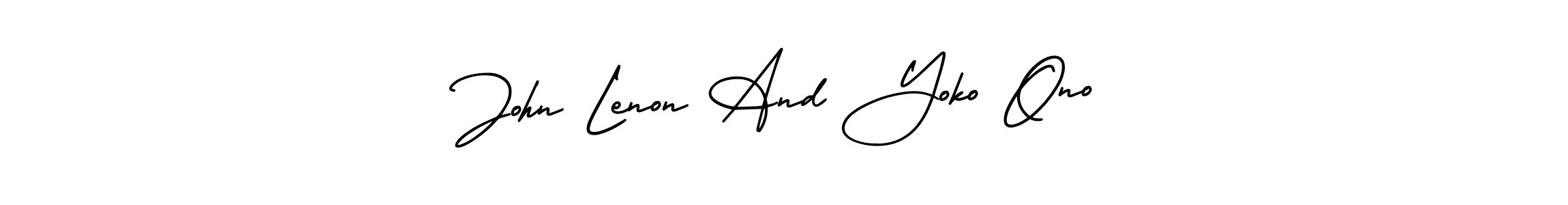 Make a short John Lenon And Yoko Ono signature style. Manage your documents anywhere anytime using AmerikaSignatureDemo-Regular. Create and add eSignatures, submit forms, share and send files easily. John Lenon And Yoko Ono signature style 3 images and pictures png