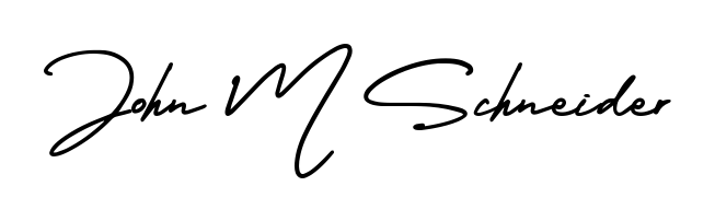 Enhance your business communications with John M Schneider signature in AmerikaSignatureDemo-Regular lettering. Clean, modern, and universally compatible. John M Schneider signature style 3 images and pictures png