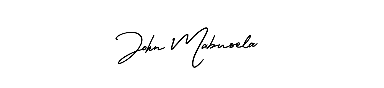 It looks lik you need a new signature style for name John Mabusela. Design unique handwritten (AmerikaSignatureDemo-Regular) signature with our free signature maker in just a few clicks. John Mabusela signature style 3 images and pictures png