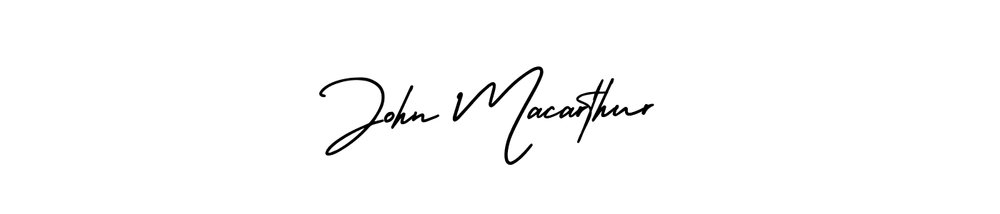 Create a beautiful signature design for name John Macarthur. With this signature (AmerikaSignatureDemo-Regular) fonts, you can make a handwritten signature for free. John Macarthur signature style 3 images and pictures png