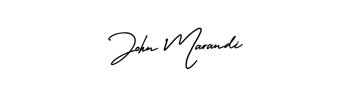 This is the best signature style for the John Marandi name. Also you like these signature font (AmerikaSignatureDemo-Regular). Mix name signature. John Marandi signature style 3 images and pictures png
