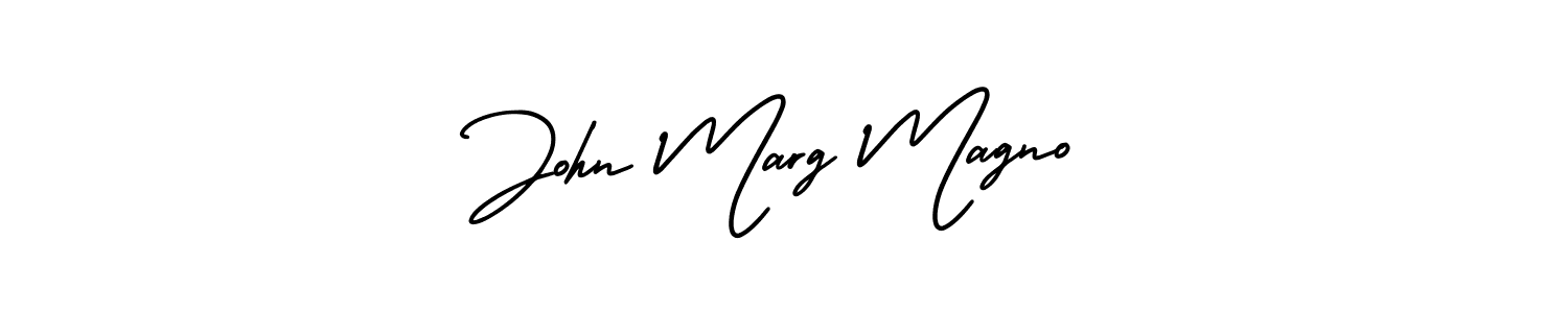 Here are the top 10 professional signature styles for the name John Marg Magno. These are the best autograph styles you can use for your name. John Marg Magno signature style 3 images and pictures png