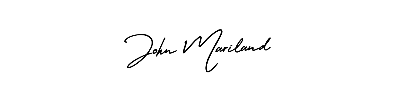 Make a beautiful signature design for name John Mariland. Use this online signature maker to create a handwritten signature for free. John Mariland signature style 3 images and pictures png