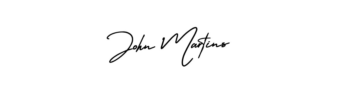 You should practise on your own different ways (AmerikaSignatureDemo-Regular) to write your name (John Martins) in signature. don't let someone else do it for you. John Martins signature style 3 images and pictures png