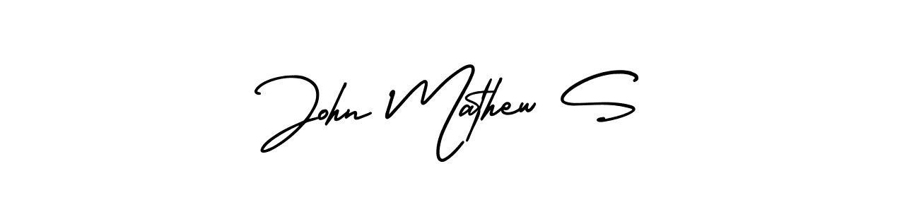 You can use this online signature creator to create a handwritten signature for the name John Mathew S. This is the best online autograph maker. John Mathew S signature style 3 images and pictures png