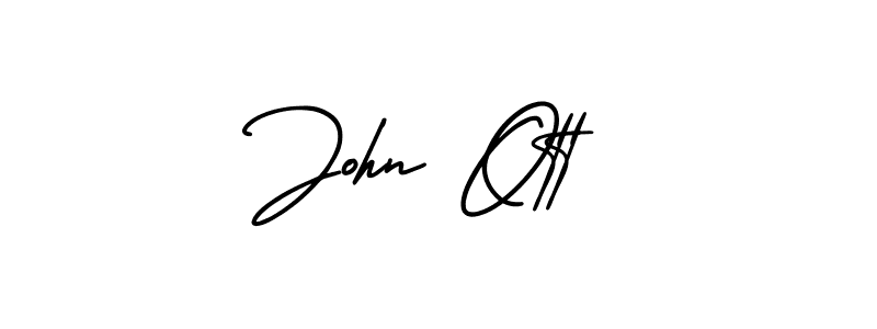 Create a beautiful signature design for name John Ott. With this signature (AmerikaSignatureDemo-Regular) fonts, you can make a handwritten signature for free. John Ott signature style 3 images and pictures png