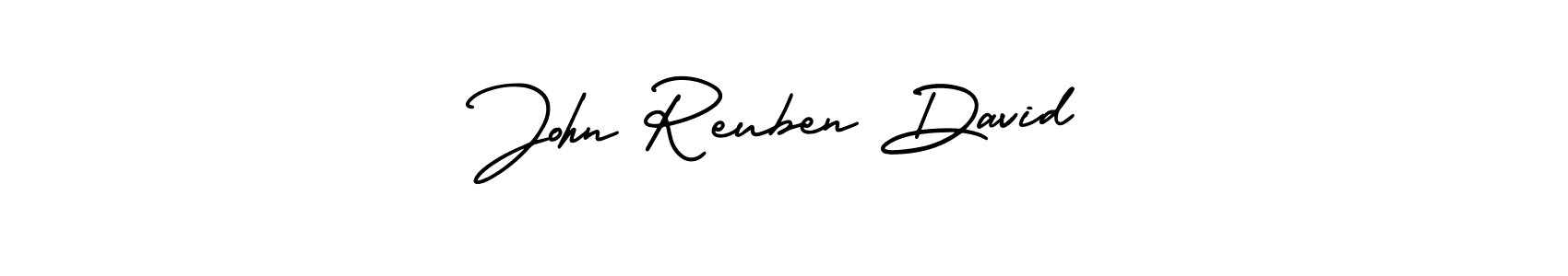 Here are the top 10 professional signature styles for the name John Reuben David. These are the best autograph styles you can use for your name. John Reuben David signature style 3 images and pictures png
