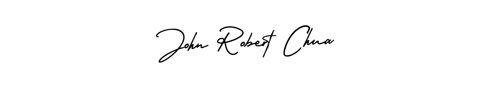 John Robert Chua stylish signature style. Best Handwritten Sign (AmerikaSignatureDemo-Regular) for my name. Handwritten Signature Collection Ideas for my name John Robert Chua. John Robert Chua signature style 3 images and pictures png