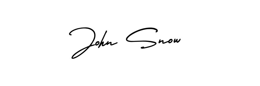 Design your own signature with our free online signature maker. With this signature software, you can create a handwritten (AmerikaSignatureDemo-Regular) signature for name John Snow. John Snow signature style 3 images and pictures png