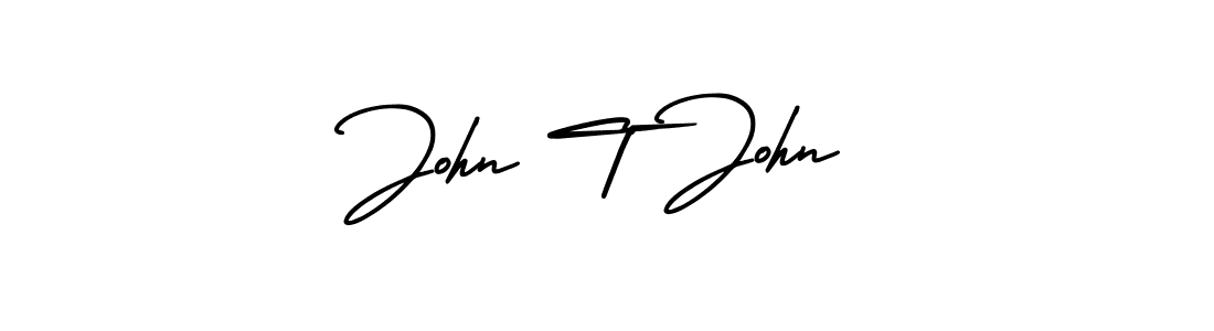 It looks lik you need a new signature style for name John T John. Design unique handwritten (AmerikaSignatureDemo-Regular) signature with our free signature maker in just a few clicks. John T John signature style 3 images and pictures png