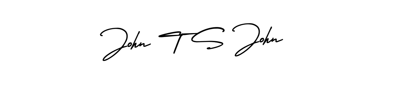 Also You can easily find your signature by using the search form. We will create John T S John name handwritten signature images for you free of cost using AmerikaSignatureDemo-Regular sign style. John T S John signature style 3 images and pictures png