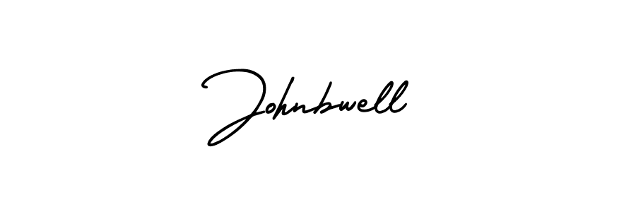 Best and Professional Signature Style for Johnbwell. AmerikaSignatureDemo-Regular Best Signature Style Collection. Johnbwell signature style 3 images and pictures png