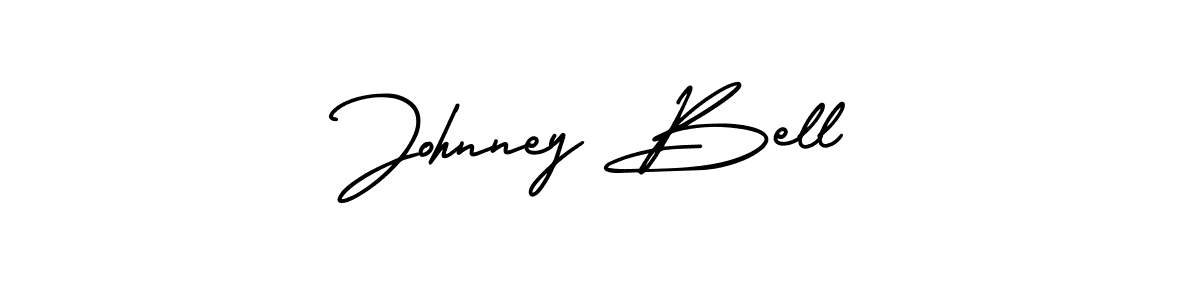 It looks lik you need a new signature style for name Johnney Bell. Design unique handwritten (AmerikaSignatureDemo-Regular) signature with our free signature maker in just a few clicks. Johnney Bell signature style 3 images and pictures png