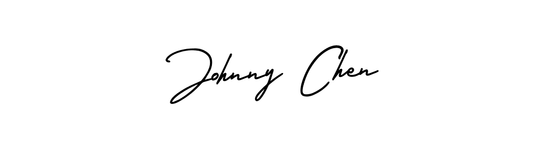 if you are searching for the best signature style for your name Johnny Chen. so please give up your signature search. here we have designed multiple signature styles  using AmerikaSignatureDemo-Regular. Johnny Chen signature style 3 images and pictures png