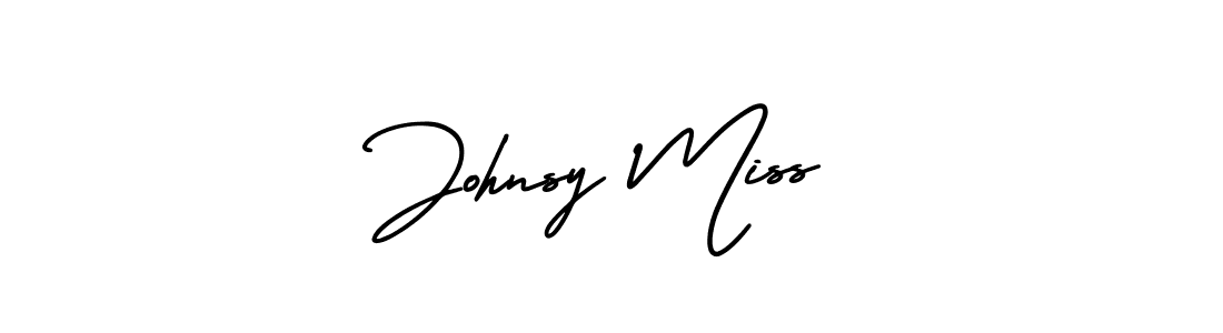 Make a beautiful signature design for name Johnsy Miss. Use this online signature maker to create a handwritten signature for free. Johnsy Miss signature style 3 images and pictures png