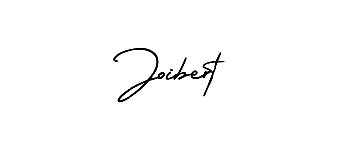 The best way (AmerikaSignatureDemo-Regular) to make a short signature is to pick only two or three words in your name. The name Joibert include a total of six letters. For converting this name. Joibert signature style 3 images and pictures png
