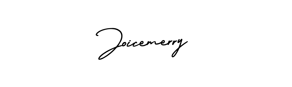 Joicemerry stylish signature style. Best Handwritten Sign (AmerikaSignatureDemo-Regular) for my name. Handwritten Signature Collection Ideas for my name Joicemerry. Joicemerry signature style 3 images and pictures png