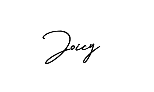 It looks lik you need a new signature style for name Joicy. Design unique handwritten (AmerikaSignatureDemo-Regular) signature with our free signature maker in just a few clicks. Joicy signature style 3 images and pictures png