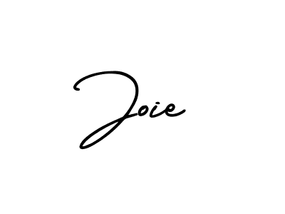 You should practise on your own different ways (AmerikaSignatureDemo-Regular) to write your name (Joie) in signature. don't let someone else do it for you. Joie signature style 3 images and pictures png