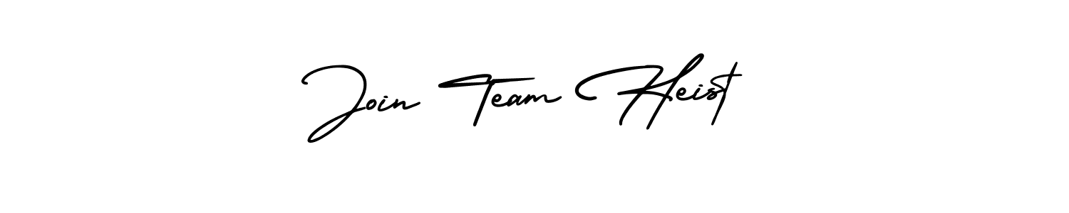 Similarly AmerikaSignatureDemo-Regular is the best handwritten signature design. Signature creator online .You can use it as an online autograph creator for name Join Team Heist. Join Team Heist signature style 3 images and pictures png