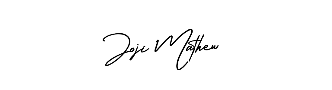 How to make Joji Mathew signature? AmerikaSignatureDemo-Regular is a professional autograph style. Create handwritten signature for Joji Mathew name. Joji Mathew signature style 3 images and pictures png