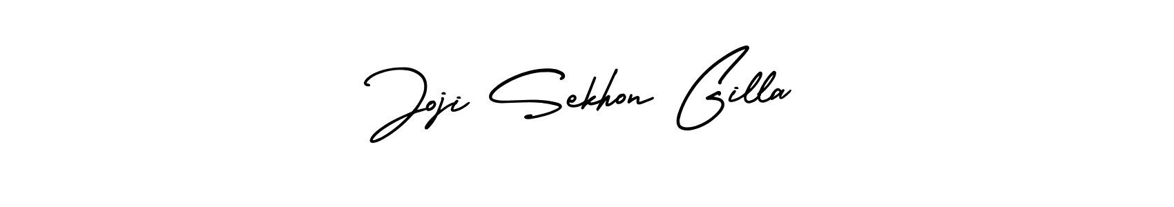 How to Draw Joji Sekhon Gilla signature style? AmerikaSignatureDemo-Regular is a latest design signature styles for name Joji Sekhon Gilla. Joji Sekhon Gilla signature style 3 images and pictures png