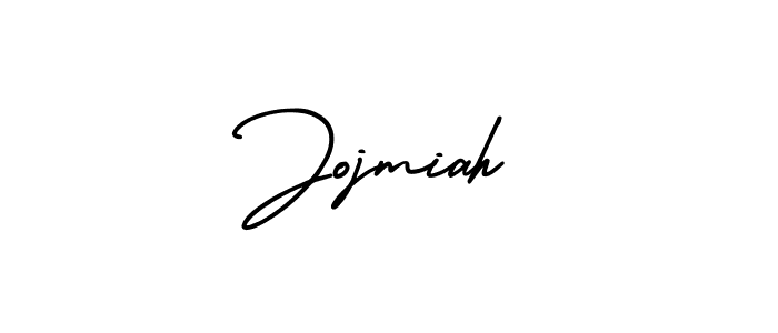 Design your own signature with our free online signature maker. With this signature software, you can create a handwritten (AmerikaSignatureDemo-Regular) signature for name Jojmiah. Jojmiah signature style 3 images and pictures png