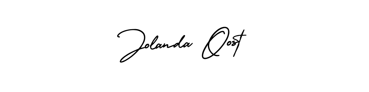 How to make Jolanda Oost signature? AmerikaSignatureDemo-Regular is a professional autograph style. Create handwritten signature for Jolanda Oost name. Jolanda Oost signature style 3 images and pictures png