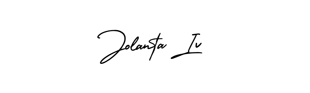 Best and Professional Signature Style for Jolanta Iv. AmerikaSignatureDemo-Regular Best Signature Style Collection. Jolanta Iv signature style 3 images and pictures png